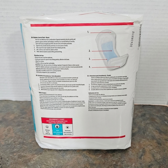 NIP CardinalHealth Bladder Control Pads - Lot Of 5 (80 Pads Total) - Picture 5 of 8